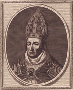 Portrett av William Waynflete (1398-1486), biskop av Winchester, kobberstikk av John Goldar (1729-1795) av William Walcutt