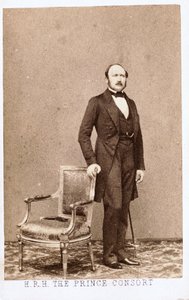 Prins Albert, konsort av dronning Victoria, ca 1860 av Frederick (attr. to) Barnard