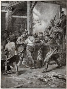 Russiske fanger under første verdenskrig. Russiske fanger under første verdenskrig. av Ferdinand Georg Waldmuller