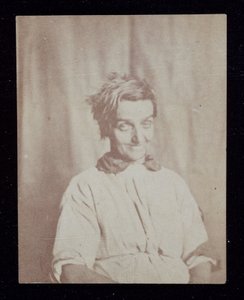 Psykiatri Portrett av en pasient, Surrey County Asylum, c 1852 av John Pardon