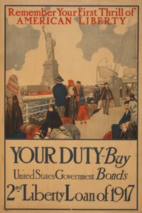 Husk din første Thrill of American Liberty Your Duty, Kjøp amerikanske statsobligasjoner, 2nd Liberty Loan of 1917 av . .
