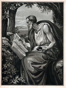 Saint Matthew, rundt 1900 (gravering) av . .