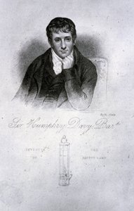 Sir Humphry Davy, kjemiker av Frederick (attr. to) Barnard