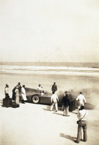 Sir Malcolm Campbell, engelsk idrettsmann og racer av Ferdinand Georg Waldmuller