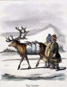 The Carrier', ca 1845 av Frederick (attr. to) Barnard