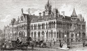Manchester Assize Courts, Manchester, England av . .