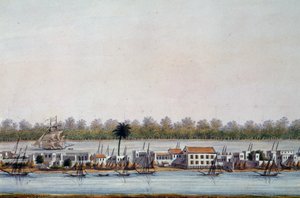 Utsikt over St Louis, Senegal