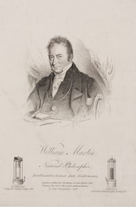 William Martin , engelsk poet og fysiker, ca 1820-tallet