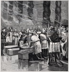 død av pave Leo XIII av . .