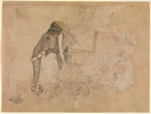 Hashim. Elefant og rytter. ca. 1640 Metropolitan Museum of Art, New York