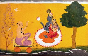 Jayadeva tilber Radha og Krishna av Manak