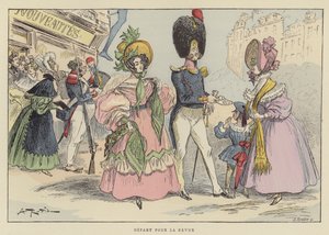 Avreise til anmeldelse av after Albert Robida