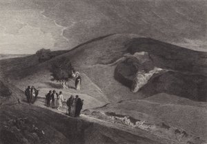 Jesus forbanner fikentreet av after Albert Robida