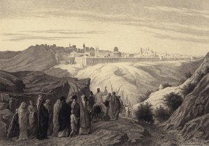 Jesus gråter over Jerusalem