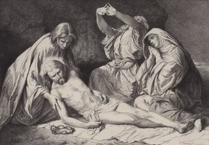 Josef av Arimathaea av after Albert Robida