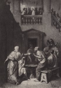 Peters fornektelse av after Albert Robida