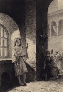 Jesusbarnet av after Albert Robida