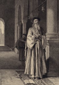 Fariseeren og tolleren av after Albert Robida