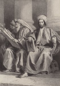 De skriftlærde og fariseerne av after Albert Robida