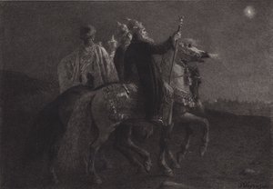 Vismennene fra Østen av after Albert Robida