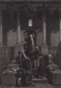 De kloke og de tåpelige jomfruene av after Albert Robida