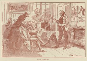 Gamle minner av after Albert Robida