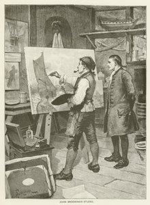 John Brookings studio
