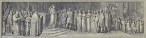 Kroningen av Napoleon som konge av Italia i katedralen i Milano, 23. mai 1805