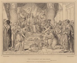 Salomos dom, 1. Kongebok av after Antoine Coypel