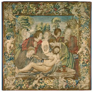 Deponeringen av after Bernard van Orley