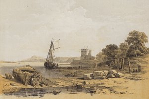 Barnbougle Castle (chromolitho)