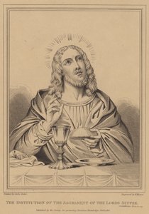 Institusjonen av Herrens nattverds sakrament, Korinterbrev av after Carlo Dolci