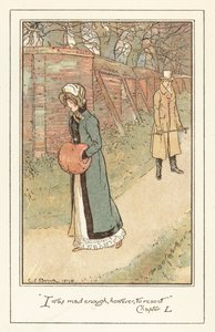 Illustrasjon for Jane Austens Emma av after Charles Edmund Brock