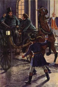 Illustrasjon for Nicholas Nickleby av after Charles Edmund Brock