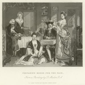Forbereder Moses til messen av after Daniel Maclise