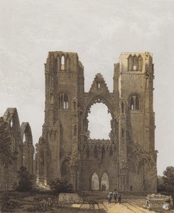 Elgin Cathedral (chromolitho)