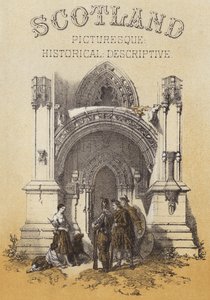 Inngang til Roslin Chapel (chromolitho)