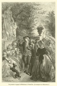 Mirabeaus første tur til Versailles, The Marquis de Mirabeau av after Emile Antoine Bayard