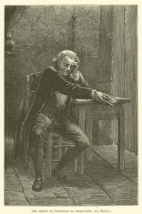 En lesning av etterligningen av Jesus Kristus, Harpen av after Emile Antoine Bayard