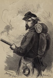Soldat fra amerikansk borgerkrig