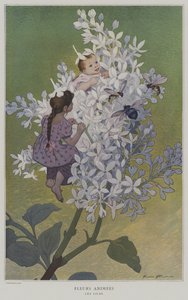 Animerte blomster. Syrinene. (Animerte blomster: Syriner)