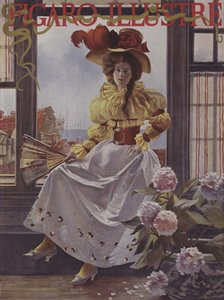 Venter. Forside av Le Figaro Illustre, desember 1893