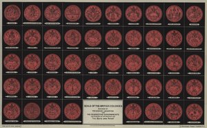 Seals of The British Colonies, designet av Frederick Leighton