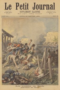 Problemer på Sicilia av after Frederic Theodore Lix