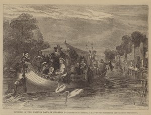 Episode av The Happier Days of Charles I av after Frederick Goodall