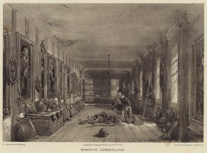 Naworth, Cumberland av after George Cattermole
