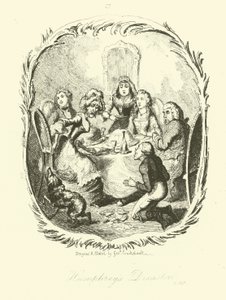 Illustrasjon for Humphry Clinker av Tobias Smollett