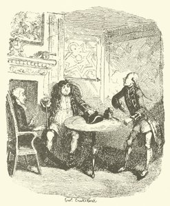 Illustrasjon for Tristram Shandy av after George Cruikshank