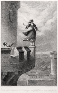 Rebecca, fra Ivanhoe av Walter Scott (1771-1832)