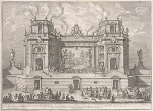Seconda Macchina for Chinea av 1761: A Magnificent Theatre
